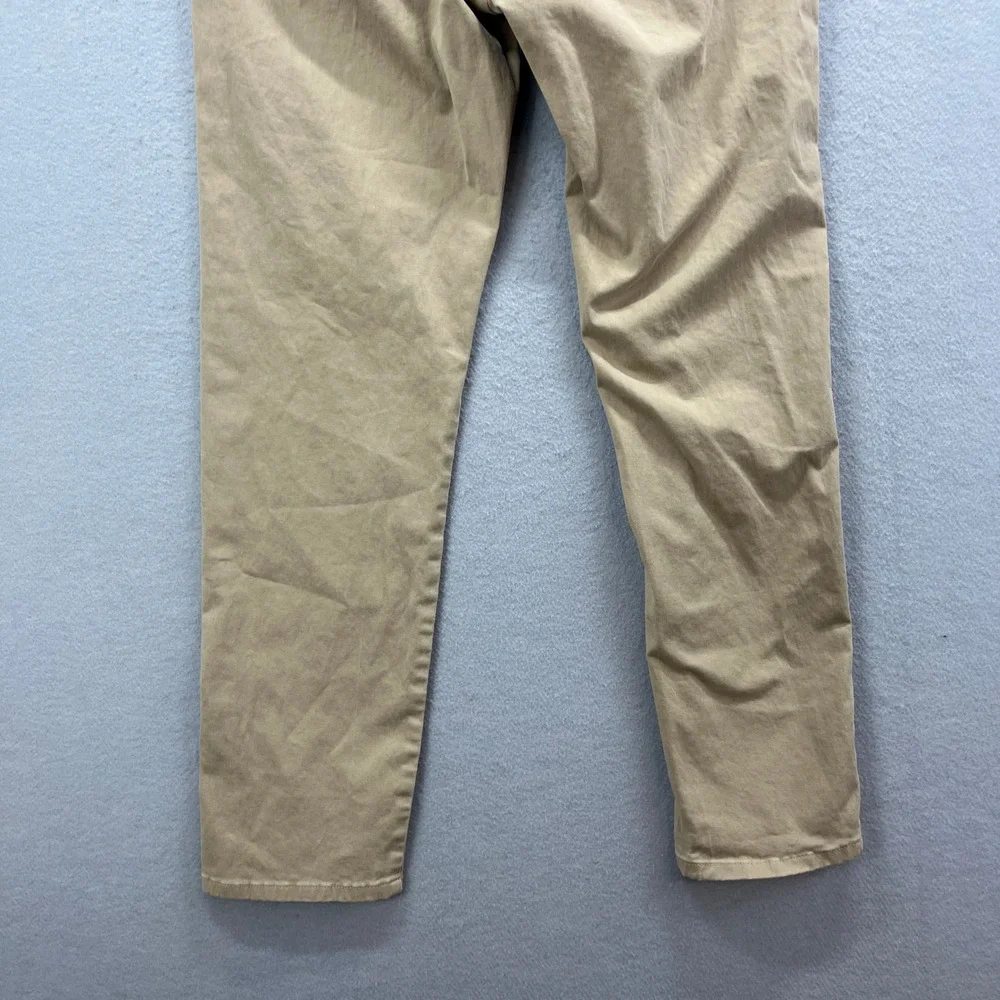 Mott & Bow Charles Chino Pants Mens 36x32* Khaki Slim Fit Preppy Stretch Twill